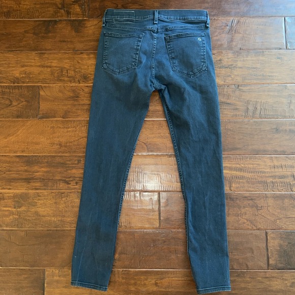 Rag & Bone Fit 1 Skinny Jeans Denim Blue Men's Size 30x32 Color ELM - Picture 4 of 8